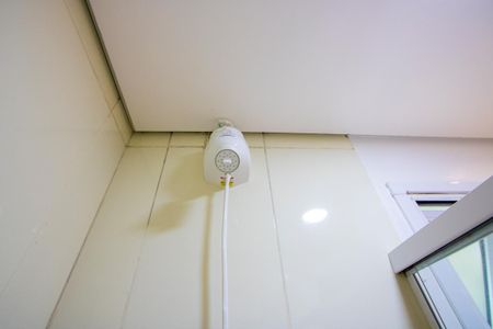 Banheiro do quarto de apartamento à venda com 1 quarto, 48m² em Campestre, Santo André