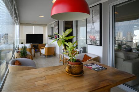 Varanda de apartamento à venda com 3 quartos, 124m² em Cursino, São Paulo
