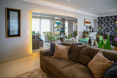 Sala de apartamento à venda com 3 quartos, 124m² em Cursino, São Paulo