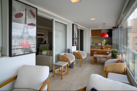Varanda de apartamento à venda com 3 quartos, 124m² em Cursino, São Paulo