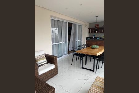 Varanda gourmet de apartamento à venda com 3 quartos, 127m² em Cursino, São Paulo
