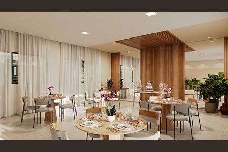 Apartamento à venda com 2 quartos, 44m² em Alípio de Melo, Belo Horizonte