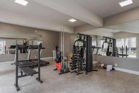 Apartamento para alugar com 60m², 2 quartos e 1 vaga Apartamento para alugar com 60m², 2 quartos e 1 vagaÁrea comum - Academia