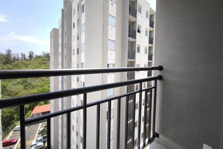 Varanda da Sala de apartamento para alugar com 2 quartos, 45m² em Jardim Ipaussurama, Campinas