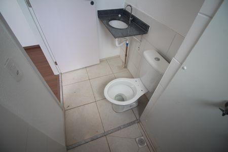 Suite Quarto 1 de apartamento para alugar com 2 quartos, 57m² em Jk, Contagem