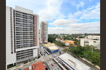 Vista do Varanda do Studio de apartamento para alugar com 1 quarto, 26m² em Santo Amaro, São Paulo