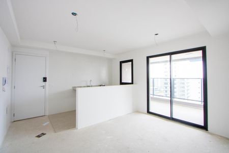 Sala de apartamento à venda com 2 quartos, 59m² em Jardim, Santo André