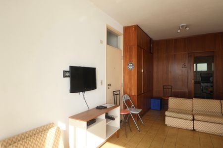 Sala de apartamento para alugar com 3 quartos, 118m² em Vila Luis Antonio, Guarujá
