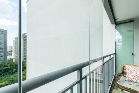 Studio à venda com 26m², 1 quarto e sem vagaVaranda