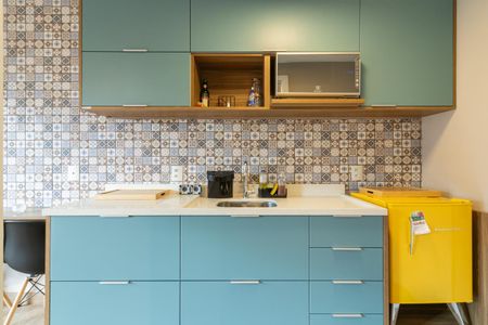 Studio à venda com 26m², 1 quarto e sem vagaCozinha