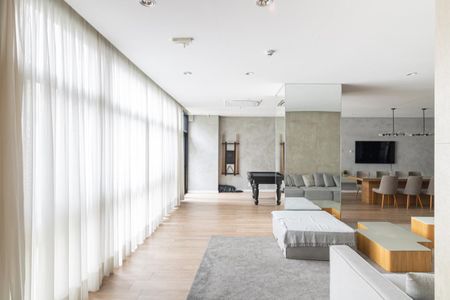 Studio à venda com 26m², 1 quarto e sem vagaÁrea comum - Salão de festas