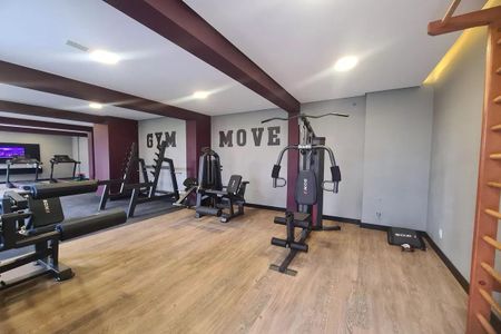 Apartamento para alugar com 36m², 2 quartos e sem vaga Apartamento para alugar com 36m², 2 quartos e sem vagaÁrea comum - Academia