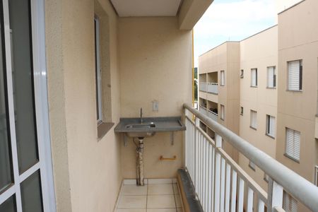 Apartamento para alugar com 55m², 2 quartos e 1 vagaVaranda da Sala/Cozinha