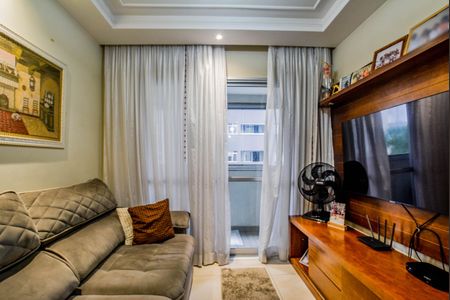 Sala de apartamento à venda com 3 quartos, 89m² em Vila Gilda, Santo André