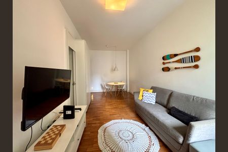 Sala de apartamento à venda com 1 quarto, 47m² em Copacabana, Rio de Janeiro