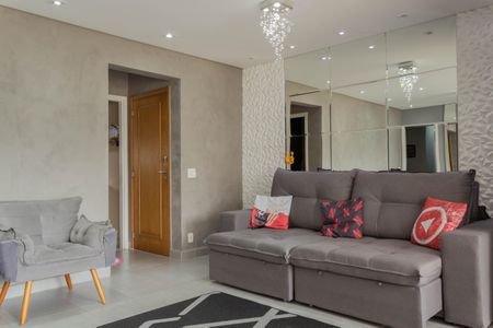 Sala de apartamento à venda com 3 quartos, 107m² em Vila Lusitania, São Bernardo do Campo