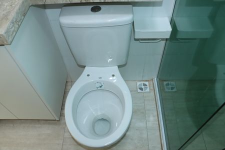 Casa de condomínio para alugar com 140m², 3 quartos e 2 vagasBanheiro 1