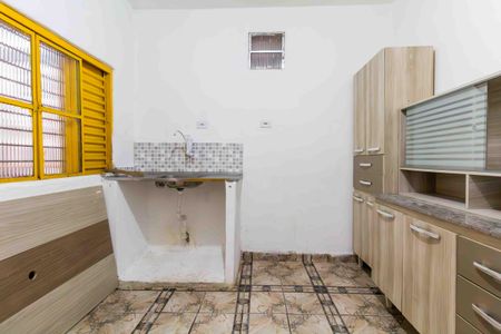 Sala/Cozinha de casa para alugar com 1 quarto, 39m² em Jardim Verônia, São Paulo