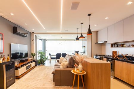 Sala de apartamento à venda com 3 quartos, 126m² em Vila Yara, Osasco