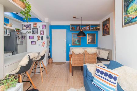 Sala de apartamento à venda com 2 quartos, 57m² em Tristeza, Porto Alegre