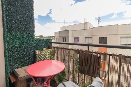 Varanda da Sala de apartamento à venda com 2 quartos, 57m² em Tristeza, Porto Alegre