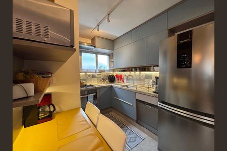 Cozinha de apartamento à venda com 2 quartos, 70m² em Vila Clementino, São Paulo