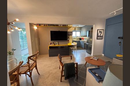 Sala de apartamento à venda com 2 quartos, 70m² em Vila Clementino, São Paulo