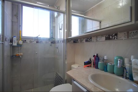 Banheiro da Suíte de apartamento à venda com 3 quartos, 89m² em Centro, São Leopoldo