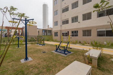 Área comum - Playground de apartamento para alugar com 2 quartos, 34m² em Parque São Lourenço, São Paulo