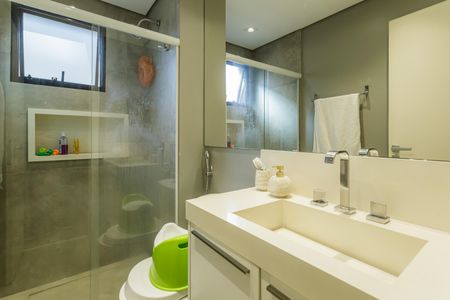 Apartamento à venda com 94m², 2 quartos e 2 vagasBanheiro Social