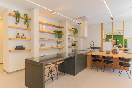 Studio à venda com 24m², 1 quarto e sem vagaÁrea comum - Espaço Gourmet