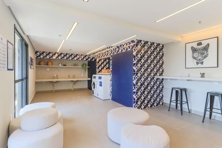 Studio à venda com 24m², 1 quarto e sem vagaÁrea comum - Lavanderia