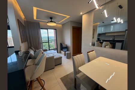 Sala de apartamento para alugar com 2 quartos, 49m² em Alto da Boa Vista, Ribeirão Preto