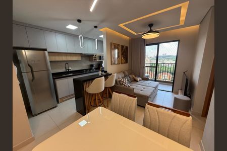 Sala de apartamento para alugar com 2 quartos, 49m² em Alto da Boa Vista, Ribeirão Preto