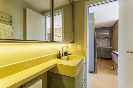 Apartamento para alugar com 36m², 2 quartos e sem vaga Apartamento para alugar com 36m², 2 quartos e sem vagaBanheiro