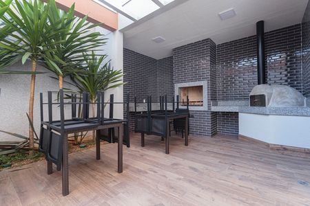 Apartamento para alugar com 36m², 2 quartos e sem vaga Apartamento para alugar com 36m², 2 quartos e sem vagaÁrea comum - Churrasqueira