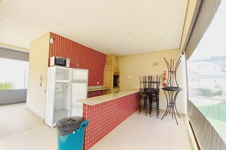 Área comum - Churrasqueira de apartamento para alugar com 2 quartos, 47m² em Jardim Bom Sucesso, Campinas
