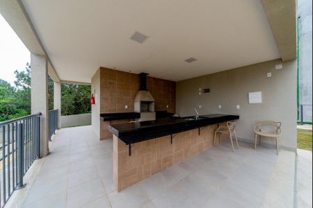 Área comum - Churrasqueira de apartamento para alugar com 2 quartos, 50m² em Jardim Krahe, Viamão