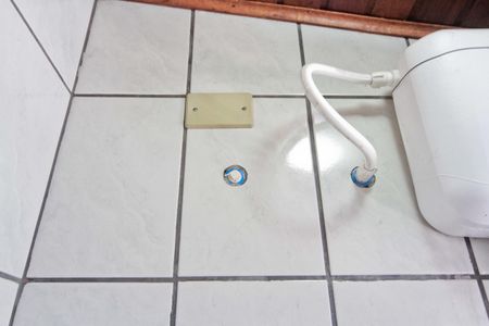 Casa para alugar com 160m², 2 quartos e 3 vagas Casa para alugar com 160m², 2 quartos e 3 vagasBanheiro da Churrasqueira