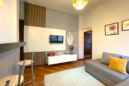 Sala de apartamento à venda com 2 quartos, 60m² em Floresta, Belo Horizonte