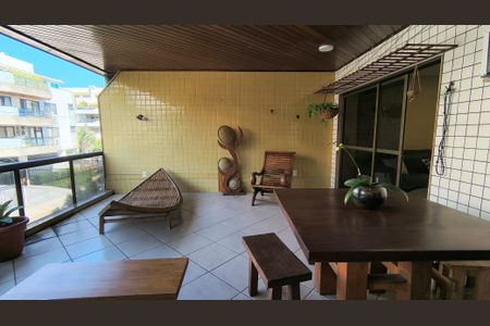 Varanda de apartamento para alugar com 3 quartos, 111m² em Recreio dos Bandeirantes, Rio de Janeiro