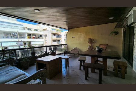 Varanda de apartamento para alugar com 3 quartos, 111m² em Recreio dos Bandeirantes, Rio de Janeiro