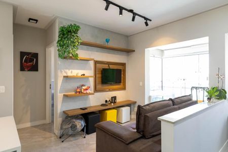 Sala de apartamento para alugar com 1 quarto, 42m² em Santa Ifigênia, São Paulo