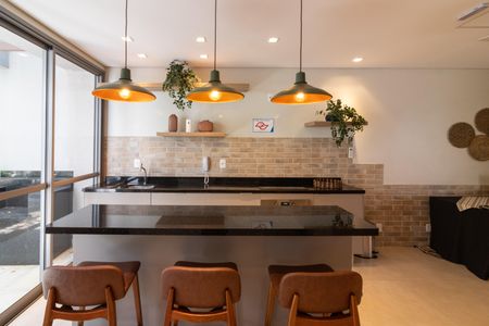 Studio para alugar com 26m², 1 quarto e sem vagaÁrea comum - Salão de festas