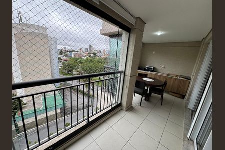 Varanda de casa de condomínio à venda com 3 quartos, 86m² em Paraíso, Santo André