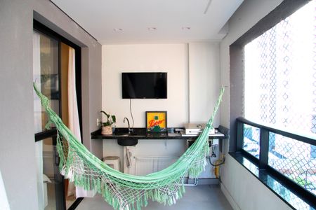 Apartamento à venda com 79m², 2 quartos e 1 vagaVaranda gourmet