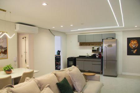 Apartamento à venda com 79m², 2 quartos e 1 vagaSala e Cozinha integrada 