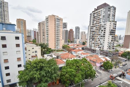 Apartamento à venda com 87m², 2 quartos e 2 vagasVista da varanda