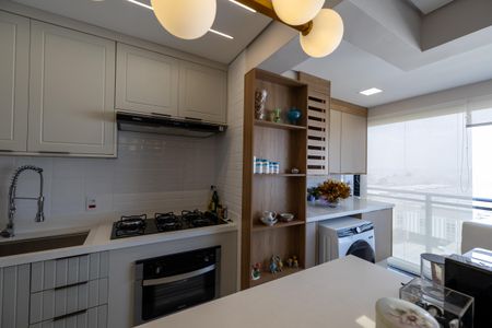 Apartamento à venda com 77m², 2 quartos e 2 vagasSala_Cozinha - Conjugada