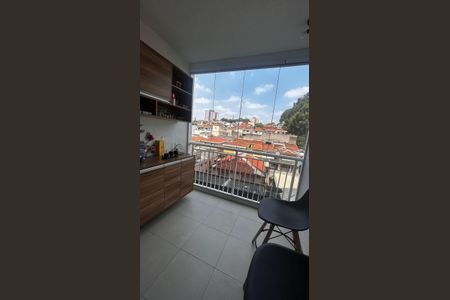 Varanda de apartamento à venda com 1 quarto, 45m² em Vila Dom Pedro I, São Paulo